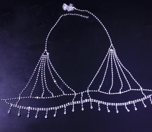 <span class=keywords><strong>Bustier</strong></span> Push up Sexy, couleur noir, cristal et strass, <span class=keywords><strong>pour</strong></span> femme, Corset Punk, Push-up, haut court, Sexy, nouvelle collection - Product Image 4