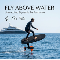 Livraison Rapide, Logo Personnalisé, Planche de Surf Électrique Efoil à Propulsion au Lithium 45 km/h, Aile Orange, Équipement de Vol en Plein Air