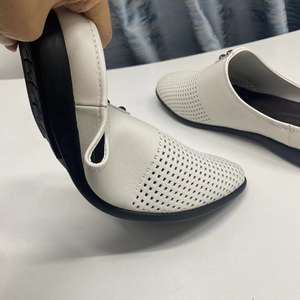 Zapatos de Playa para Hombre, Nuevos, de Verano, Otoño y Primavera, de Cuero Genuino, Casuales, Transpirables, Antiolor, Resistentes, Suaves - Product Image 5