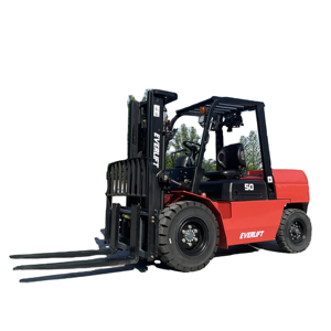Everlift diesel Forklift 5000kg Heli China Forklift 3-6m Lift Altura diesel Forklift para venda - Product Image 1