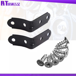 Kit de réparation de charnière de porte Audi A4 S4, acier, 4 trous, installation facile, design industriel - Product Image 2