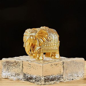 Phong Thủy Món Quà Mục Phong Thủy Sự Nghiệp Tăng Trưởng Trang Trí Nội Thất Phòng Ngủ Văn Phòng Bàn Vàng Trang Trí Biểu Tượng Tượng Con Voi Cho May Mắn - Product Image 4