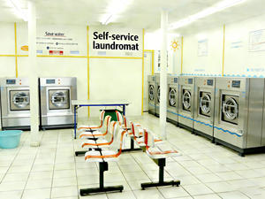 Lave-linge industriel électrique entièrement automatique de 25 kg, <span class=keywords><strong>eau</strong></span> froide, boîtier en acier inoxydable pour buanderie - Product Image 1