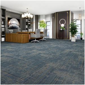 Azulejos de alfombra comercial Alfombra de tamaño personalizado para oficina 500*500 Azulejos de alfombra de nailon - Product Image 2