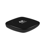 Personnalisez Votre Logo Boîtier TV OTT STB Mx10-4K 2G 32G Android 13 Mini Smart TV Box Décodeur pour le Monde Entier