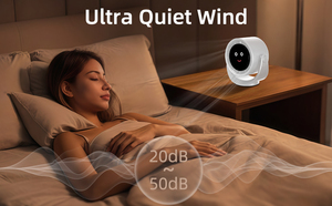 Ventilador de Mano Mini, Silencioso, Recargable, Plegable, con 199 Velocidades, Cabezal Móvil de Alta Velocidad, para Uso en el Hogar, el Automóvil y al Aire Libre - Product Image 5