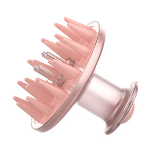 LOHAS 2025 Kopfhaut <span class=keywords><strong>massage</strong></span> gerät Haarwuchs Ätherisches Öl Behandlung Wasserdichter Silikon Kunststoff Applikator Neue Haar bürste Deep Clean - Product Image 4