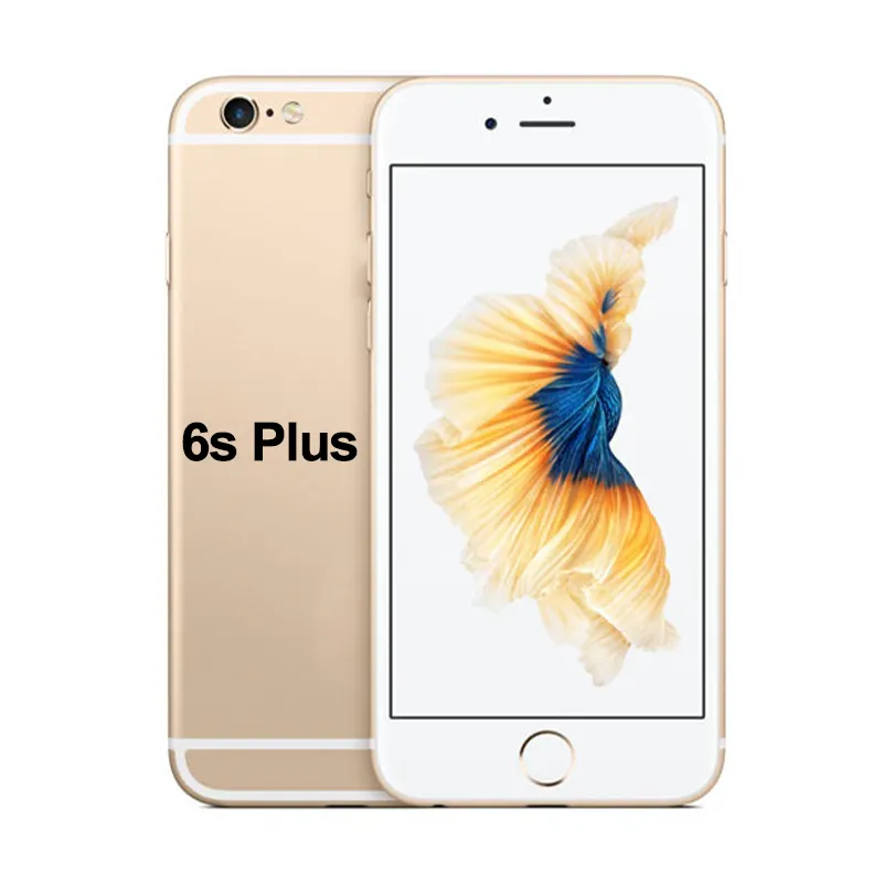 Gold 6s Plus Almost New Original Used Unlocked Second Hand Mobile Phone for iphones 6s plus
