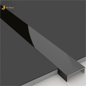 Perfil en U Decorativo Moderno de Acero Inoxidable EX280, Diseño de Moldura para Azulejos para Ingeniería Arquitectónica de Interiores, Hogar, Hotel, KTV - Product Image 2