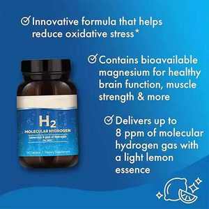 Compresse di Idrogeno Molecolare H2 ad Alta Concentrazione OEM ODM, Si Dissolvono Rapidamente, Integratore Naturale per la Salute del Cervello degli Adulti - Product Image 3