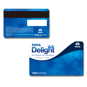 Carte PVC RFID CR80 professionnelle avec puce T5577 13,56 MHz NFC, étanche, paiement sans contact, bande magnétique - Product Image 2