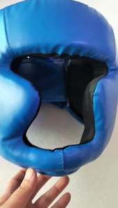 อุปกรณ์ป้องกันศีรษะสำหรับกีฬาซานด้า คิกบ็อกซิ่ง เทควันโด สำหรับผู้ใหญ่และเด็ก รวมถึงหมวกกันน็อคสำหรับชกมวย  แบบหนาพิเศษ สำหรับฝึกซ้อมและป้องกัน - Product Image 5