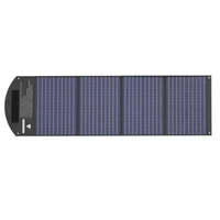 Estación de Energía Portátil Negra de 100W, Batería de Iones de Litio, Silicio Monocristalino, Salida de CA de Onda Sinusoidal Pura, Cargador Solar MPPT para Automóvil