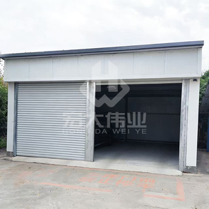 Structure de garage en acier robuste pour <span class=keywords><strong>maison</strong></span> préfabriquée, légère, solide, dimensions personnalisables, délai de <span class=keywords><strong>construction</strong></span> rapide, <span class=keywords><strong>agence</strong></span> personnelle - Product Image 5