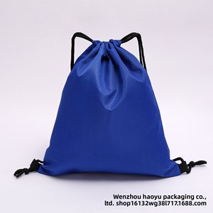 Mochila con Cordón Ajustable Impermeable Personalizada de Fábrica, Bolsa Deportiva de Gran Capacidad con Bolsillo con Cremallera para Gimnasio, Fitness y Baloncesto - Product Image 5