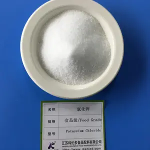 Poudre de chlorure de Potassium de qualité alimentaire de haute pureté 99% Mesh 40 ~ 60 pour une utilisation avec la saveur