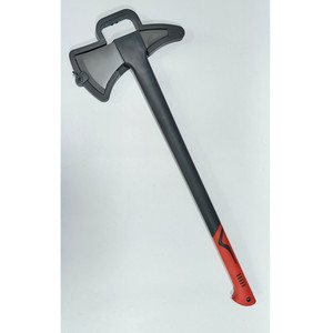 Grande hache de pompiers en fibre de verre Outils à main de <span class=keywords><strong>pompier</strong></span> forgés avec tête de sélection à pointes Outils de <span class=keywords><strong>hachette</strong></span> et de <span class=keywords><strong>hachette</strong></span> d'urgence - Product Image 1