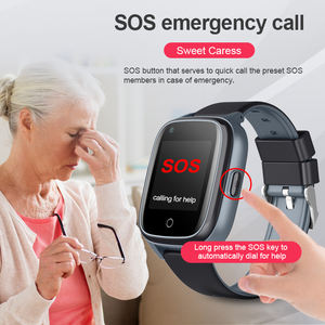 Alarme de clôture électronique, montre GPS 4G pour personnes atteintes d'Alzheimer, appel SOS, montre-bracelet, téléphone portable pour personnes âgées - Product Image 2