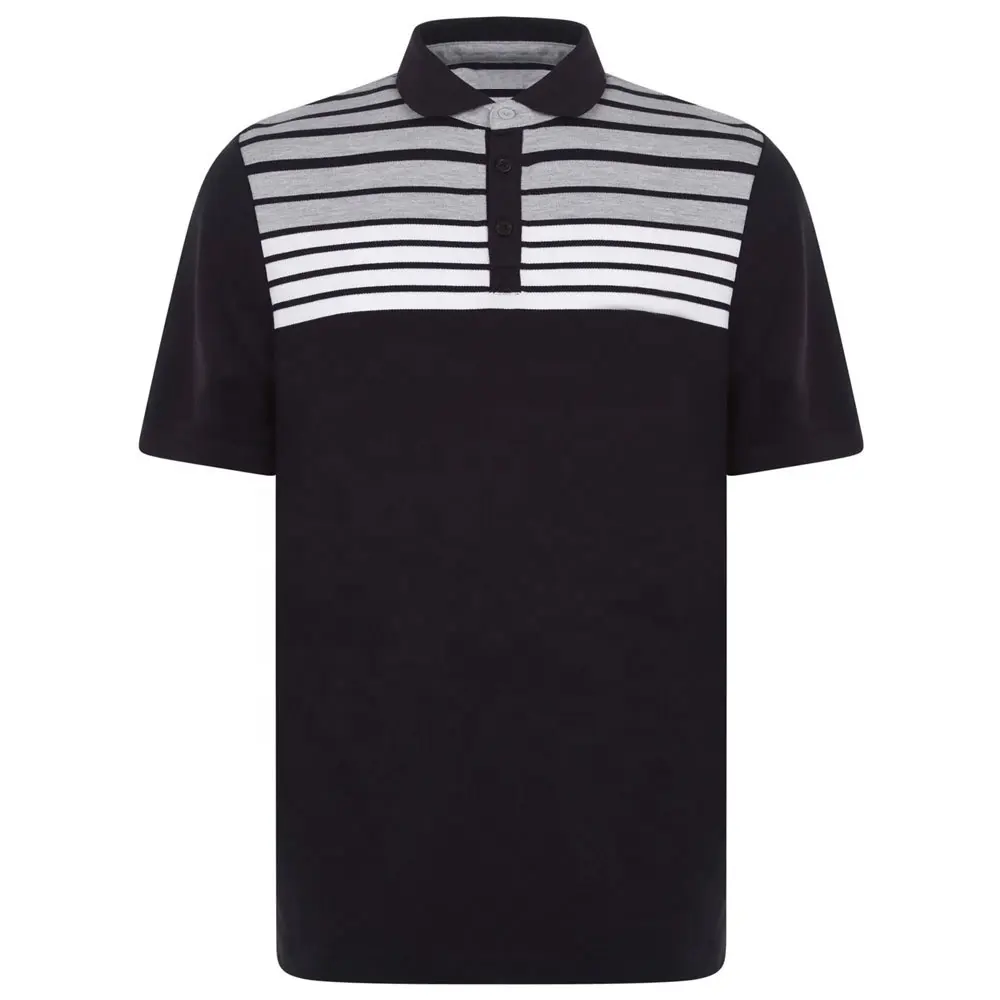 Erkek Polo T Shirt toptan Polyester yeni tasarım baskılı Logo Mens hızlı kuru balıkçı yaka Golf Polo gömlekler