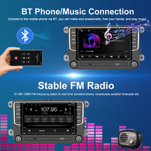 Écran radio de voiture RNS510 RCD360 Pro avec CarPlay sans fil et Android Auto pour VW Golf <span class=keywords><strong>Pola</strong></span> Jetta MK5 MK6 Tiguan CC Passat USB - Product Image 6