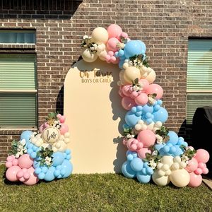Gender Reveal Party <b>Decorations</b> Latex Pink Blue <b>Balloon</b> Garland Kits Wall Birthday Party Supplies Baby Shower Arch Kit - Product Image 4