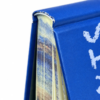 Service d'impression de livres reliés personnalisés, livre de luxe avec bords estampillés à la feuille d'or, couverture anti-poussière