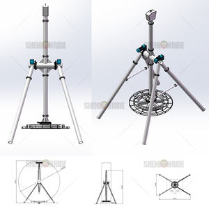 Venta directa del fabricante Péndulo grande de acero de fibra de vidrio de 360 grados para carnaval al aire libre para áreas escénicas de parques de atracciones - Product Image 6