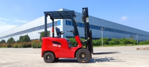 Forklift Listrik Kapasitas 0.5 Ton 1Ton 2 Ton 3 Ton 5 Penyeimbang ForkLift Truk Hidrolik Stacker Forklift Listrik - Product Image 2