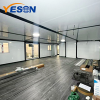 Casa Contenedor Prefabricada Moderna, Resistente a Terremotos, Insonorizada, Impermeable, Plegable, Expandible, Ignífuga, de 40 pies, para Invierno