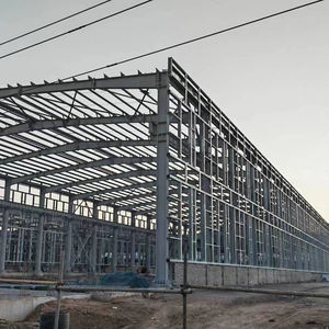 Düşük Maliyetli Modern Prefabrik Ahır Evi, İnek Barınağı, Sığır Çiftliği Binası Çelik Hangar - Product Image 4