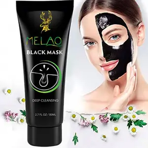 Özelleştirilmiş özel etiket organik siyah nokta kaldırmak derin temizlik leke takas cilt bakımı yüz kil yüz çamur siyah maske