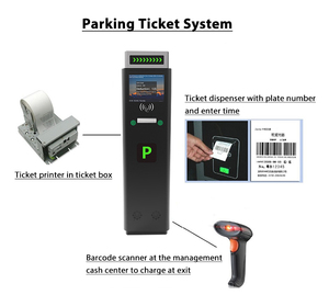 KARSUN JS-TD024 TCP/IP Gestión de Estacionamientos, Dispensador Automático de Tickets, Máquina Expendedora Inteligente JS-TD024 - Product Image 4