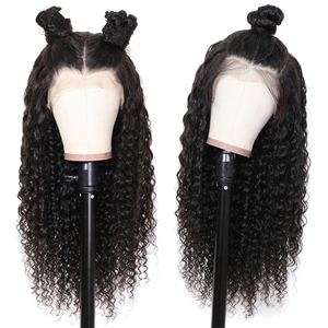 Peluca de Alta Calidad de 30 Pulgadas, Estilo <span class=keywords><strong>Clueless</strong></span>, Ondas Naturales, con Frente de Encaje HD, 100% Cabello Humano Virgen, sin Pegamento, con Cierre de Encaje - Product Image 3
