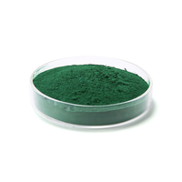Poudre de spiruline de qualité cosmétique, extrait d'herbes sauvages fraîches en gros pour la peau, conditionnée en fût