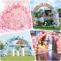 Table Ballon Arc Ensemble Ballon Colonne Stand Pour Mariage Enfants Fête D'anniversaire Décorations Ballons Décor Accessoires Ensemble