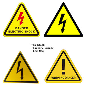 Pericolo all'ingrosso segnale di avvertimento per la sicurezza per la tensione di pericolo elettrico - Product Image 4