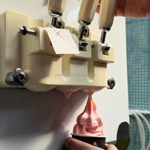 Yourtime 30L/H Countertop Commercial 8 Programs Soft Ice Cream Machine Frozen Yogurt ETL CE Frozen Drinks Combo Machine Deposit - Product Image 5