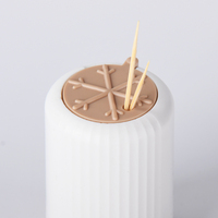 Cure-dents en bois jetables multi-usages pour l'hygiène dentaire, les garnitures de cocktails et les projets de bricolage - Sans éclats, écologiques