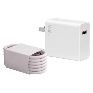 Venta al por mayor Original 120W cargador USB adaptador de carga súper rápida para Xiaomi Civi 12T 11t Redmi Note 11 Pro + 11T Pro iphone