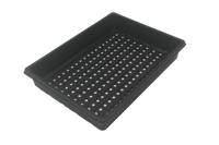 Baki Bibit Plastik Bentuk Persegi Panjang Vacuum Thermoformed 390x290x65mm Untuk Penggunaan di Lantai