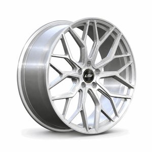 LS8013 LSW Aluminum Polished Multi <b>Spoke</b> <b>Wheel</b> One Piece Cast for Passenger Car Retrofit Upgrade - Product Image 1