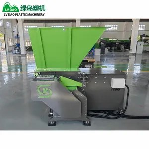 Lvdao Waste Hard Plastic Shredder Recycling Lump Plastic Crushing Machine PE PP PVC PET Plastic Shredder