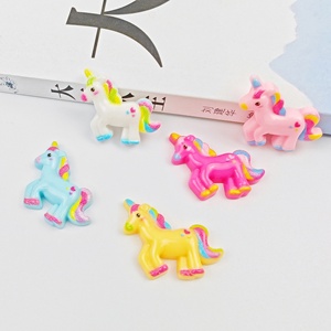 ホットホースフラットバック樹脂靴電話ケースヘアピン樹脂ジュエリーカラーDIY装飾用樹脂アクセサリー - Product Image 5