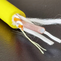 Câble ROV à flottabilité neutre - Câble coaxial renforcé RG179+2 conducteurs en cuivre, gaine PUR, isolation PE pour drones sous-marins