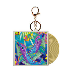 Charm personnalisé sublimation album porte-clés disque CD <span class=keywords><strong>Photo</strong></span> porte-clés - Product Image 5
