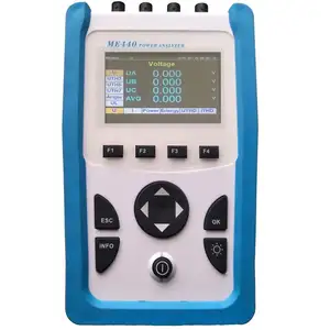 Handheld Three Phase Power Quality Analyzer with 6000A Current Probe IEC61000-4-30 Class A for Energy Meters
