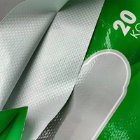 Emballage personnalisé de 20 kg et 25 kg, design de logo de haute qualité, film BOPP pour emballages de nourriture pour animaux de compagnie, sacs en plastique