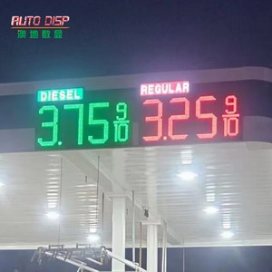 Letrero LED Grande para Exteriores de Precios de Gasolina, Directo de Fábrica, para Gasolinera, con Control Remoto 8889/10, en Venta - Product Image 6