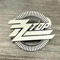 En gros, épingles et badges en métal vintage pour groupes de rock, épingles émaillées souvenirs de collection pour fans de musique, en stock