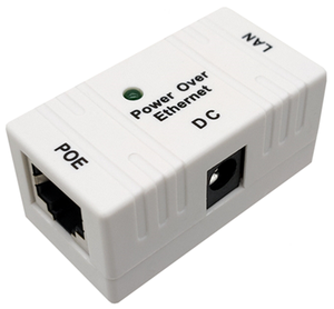 Cổng duy nhất điện qua <span class=keywords><strong>Ethernet</strong></span> Thụ động PoE Adapter-10/100Mbps nhanh phun cắm & chơi cho văn phòng nhà, VOIP điện thoại - Product Image 1